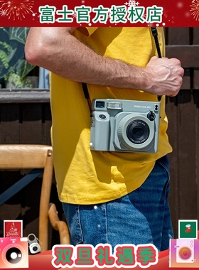 fujifilm/富士一次成像拍立得相机5寸宽幅instax wide400相机新品