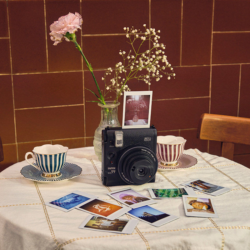 Fujifilm富士instax拍立得mini99相机一次成像旗舰灼灼流光礼盒装