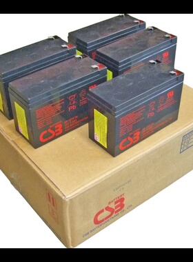 CSB蓄电池GP1272F2 HR1234WF2 12360 12460 12V7.2Ah9 APC主机UPS