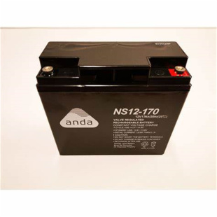 ANDA蓄电池 NS12-170 12V17AH/20HR 25°c 免维护铅酸电池