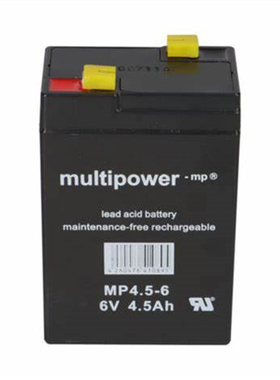 multipower蓄电池MP4.5-6 6V4.5AH电子称 仪器仪表电池