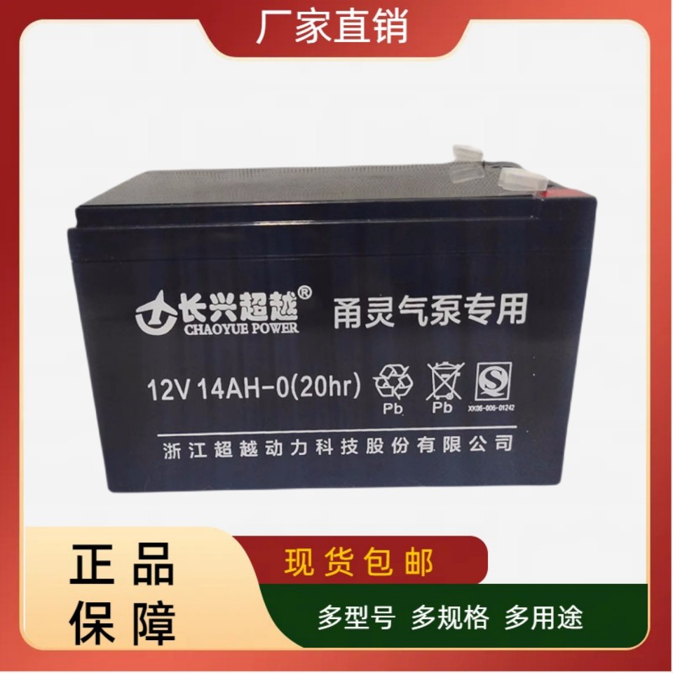 长兴超越6-FM-12V14AH甬灵气泵电