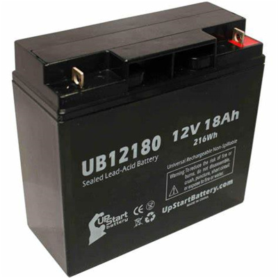 UPSTART BATTERY 蓄电池 UB12180 12V18AH 216WH 免维护铅酸电池