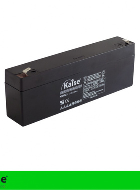 KAISE蓄电池 KB1223 12V2.3AH 免维护可充电铅酸电池