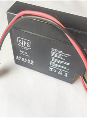 SPS蓄电池SG1208L 12V0.8AH/20HR精密仪器医疗设备免维护电池
