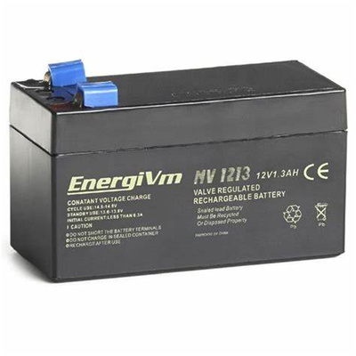Energivm蓄电池MV121312V1.3AH精密仪器医疗设备免维护电池