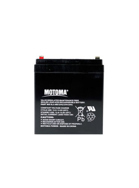 MOTOMA蓄电池 SLA-MS12V4 12V4.0AH 免维护可充电电池
