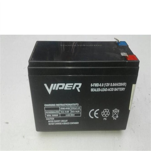 VIPER蓄电池 6-FMD-8.0 12V8.0AH/20HR 免维护可充电电池