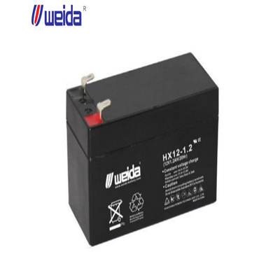 weida蓄电池 HX12-1.2 12V1.2AH/20HR免维护可充电铅酸电池