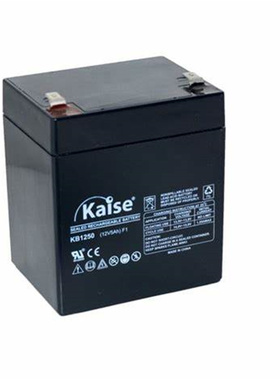 Kaise蓄电池 KB1250 12V5AH F1 免维护可充电电池