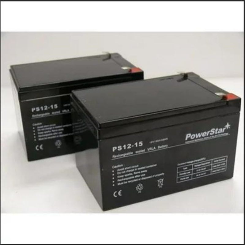 powerstar蓄电池 PS12-15 12V15AH/20HR 免维护铅酸电池