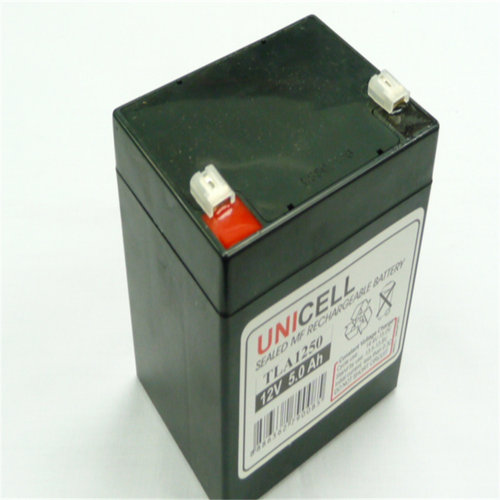 UNICELL蓄电池 TLA1250 12V5.0AH 免维护可充电电池