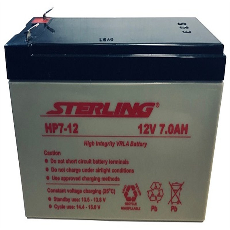 STERLING蓄电池 HP7-12 12V7.0AH 免维护可充电电池