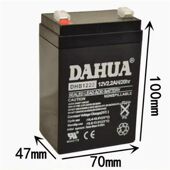 DAHUA蓄电池DHB1222大华12V2.2Ah 20hr玩具车卷帘门消防电梯电瓶