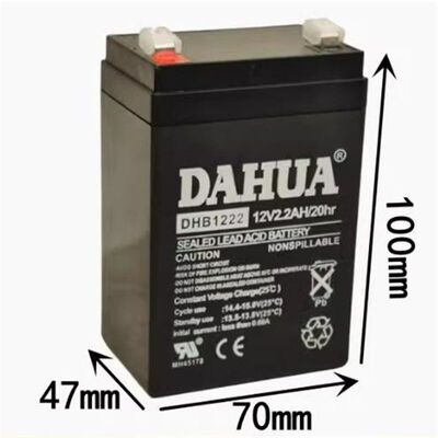 DHB1222大华12V2.2Ahdahua蓄电池