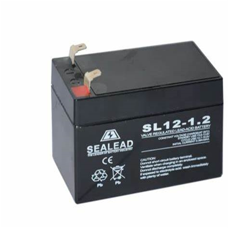 SEALEAD蓄电池 SL12-1.2 12V1.2AH/20HR免维护可充电铅酸电池