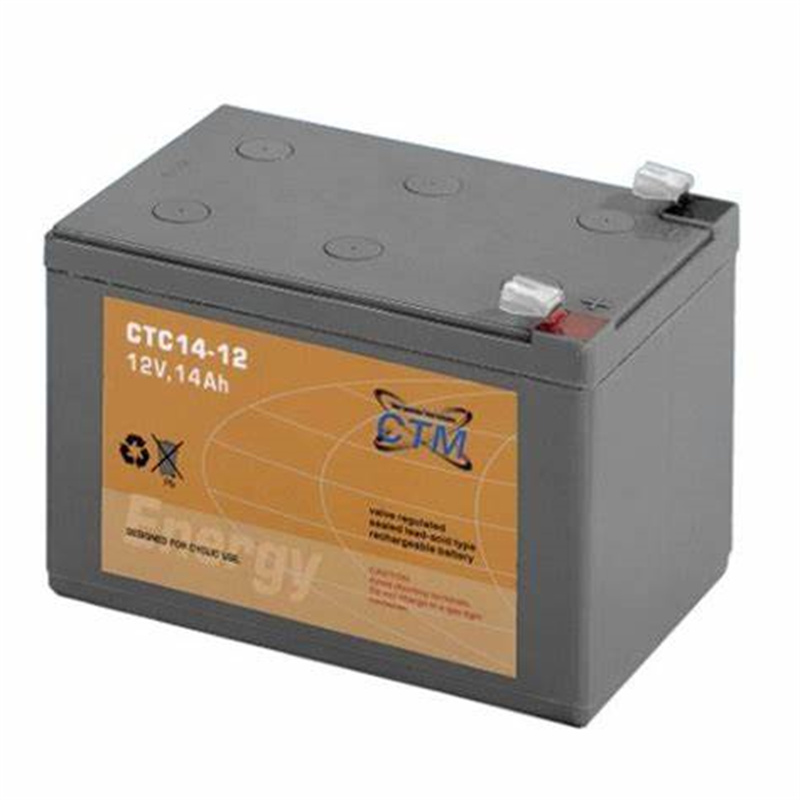 CTM蓄电池 CTC14-12 12V14AH 免维护铅酸电池