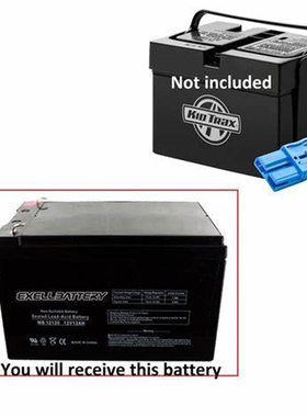 EXELLBATTERY蓄电池 WB12120 12V12AH 免维护铅酸电池