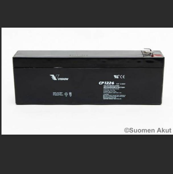 KUKA库卡机器人紧凑柜电池 00-141-841 VISION CP1226 12V2.6AH