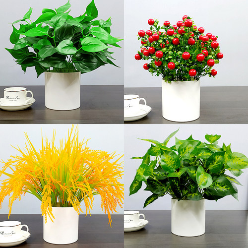 盆栽仿真植物绿萝假植物