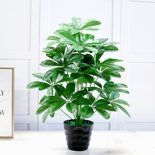 仿真植物落地假盆景红掌花发财树