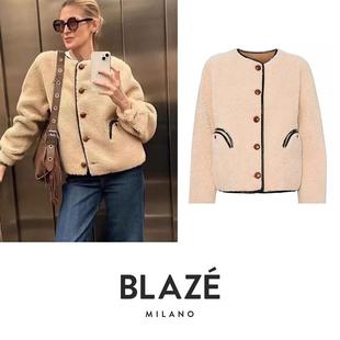 正反双面 25秋冬 羊皮毛一体泰迪夹克外套 Milano Blaze