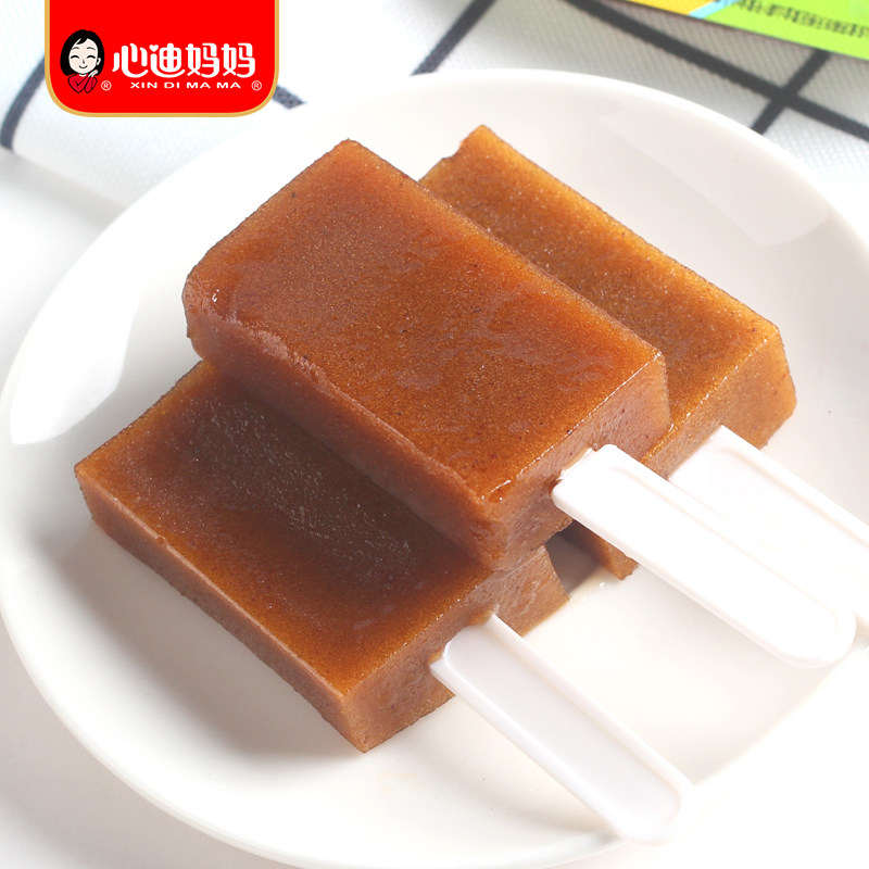 心迪妈妈无添加山楂糕草莓原味山楂雪糕棒棒糖小包装零食整盒包邮