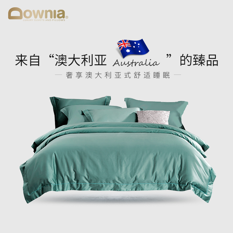 DOWNIA北欧贡缎酒店床笠款四件套
