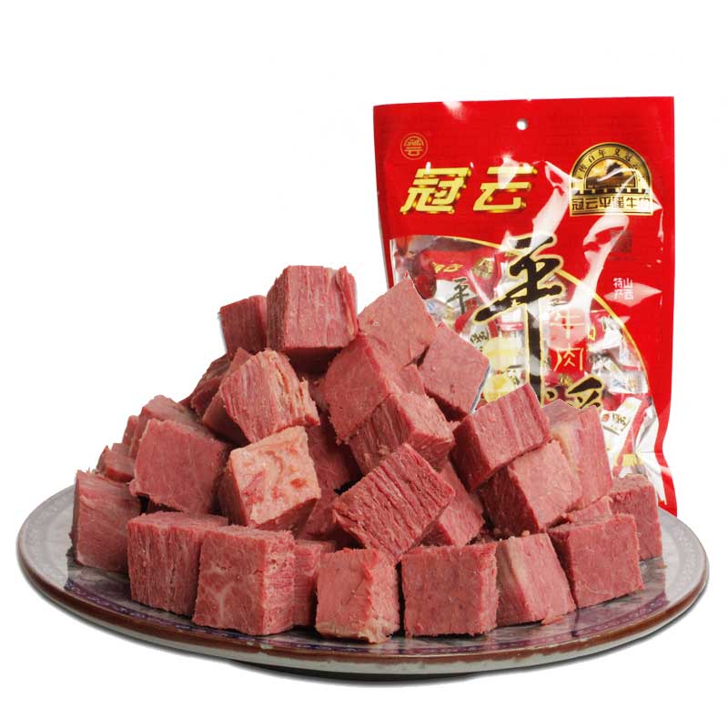 冠云平遥牛肉熟食山西特产冷吃手撕五香酱卤零食牛肉干粒脯片散装