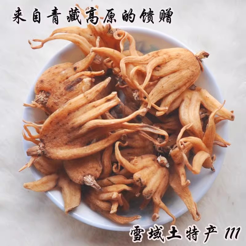 【真野生】手掌参西藏佛手参手儿参特产藏旺拉藏三七兰掌参阴阳参