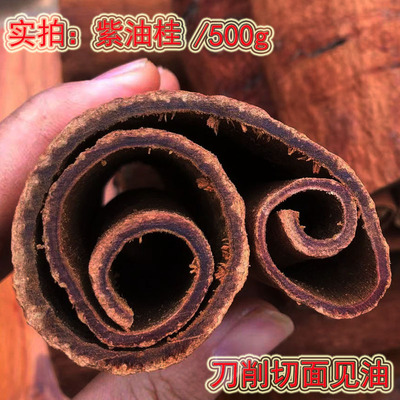 热卖野山紫油桂油桂广西肉桂安南油桂高山紫肉桂越南玉桂心500g