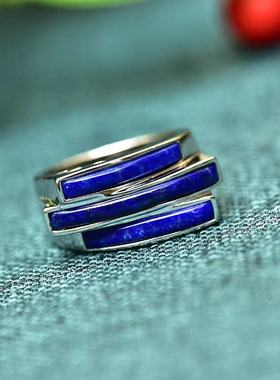 太太的珠宝纯银青金石工艺精湛