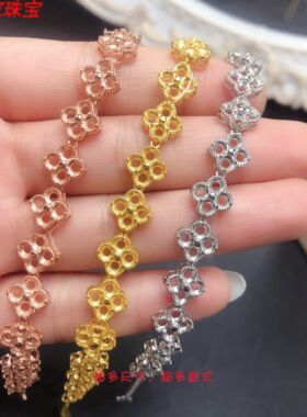 彩宝银托工厂店多款式可选s925银