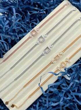 小众欧美手链空托多尺寸