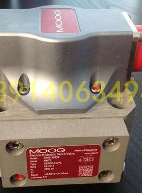全新原装MOOG穆格伺服阀J761-003型号升级为G761-3033B现货供应