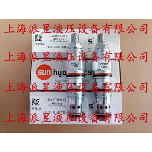 原装正品 PPDB-LBN 美国SUN减泄压阀 PPDBLBN