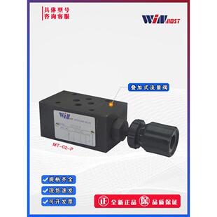 减调单向节流抗衡液压阀MBR W溢流 峰昌叠加式