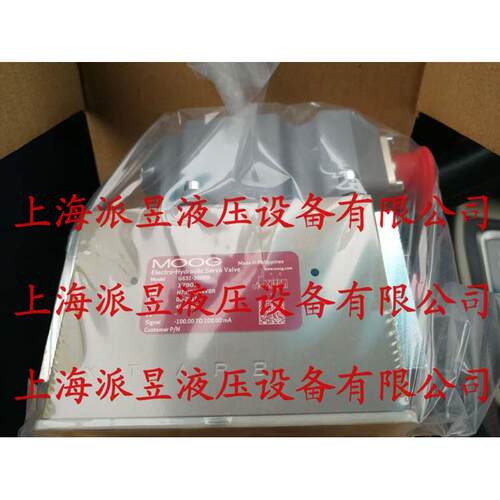 原装正品 G631-3006B 美国穆格MOOG伺服阀 H75JOFM4VBR