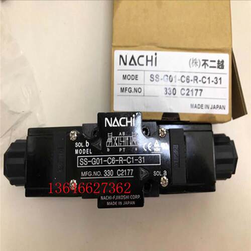 日本不二越电磁阀SS-G01-A3X-D2-30 SA-G01-C5-R-D2-31 R-D2-5596