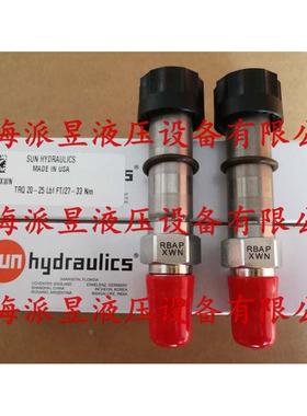 原装正品 RBAP-XAN 美国SUN导压级比例阀 RBAPXAN