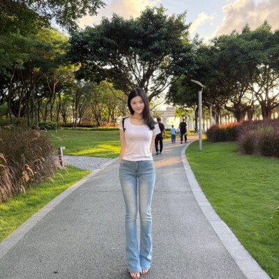 风花月 内开叉小喇叭裤