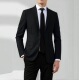 西服套装 上班面试黑色伴郎工作服商务小西服 外套职业正装 男士 西装