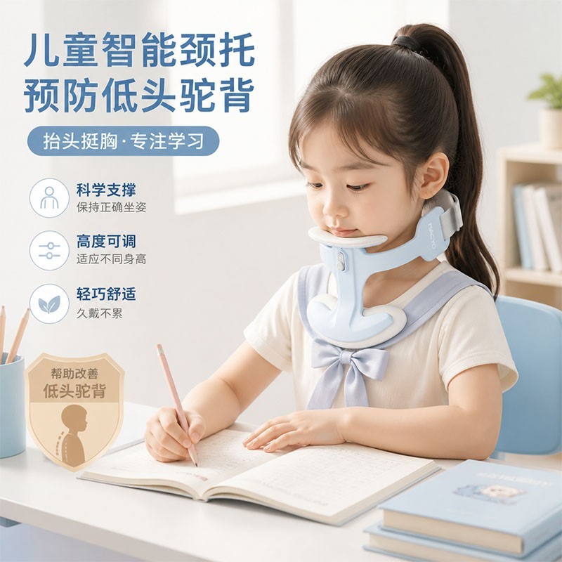全家通用护颈托防前倾矫正减压