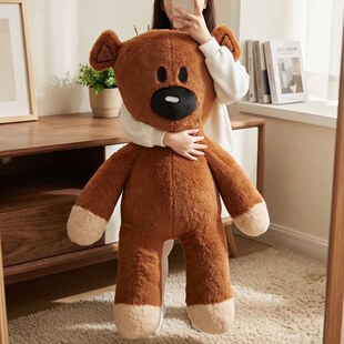 大号憨豆熊抱枕憨豆先生玩偶毛绒玩具娃娃豆豆泰迪熊女生生日礼物
