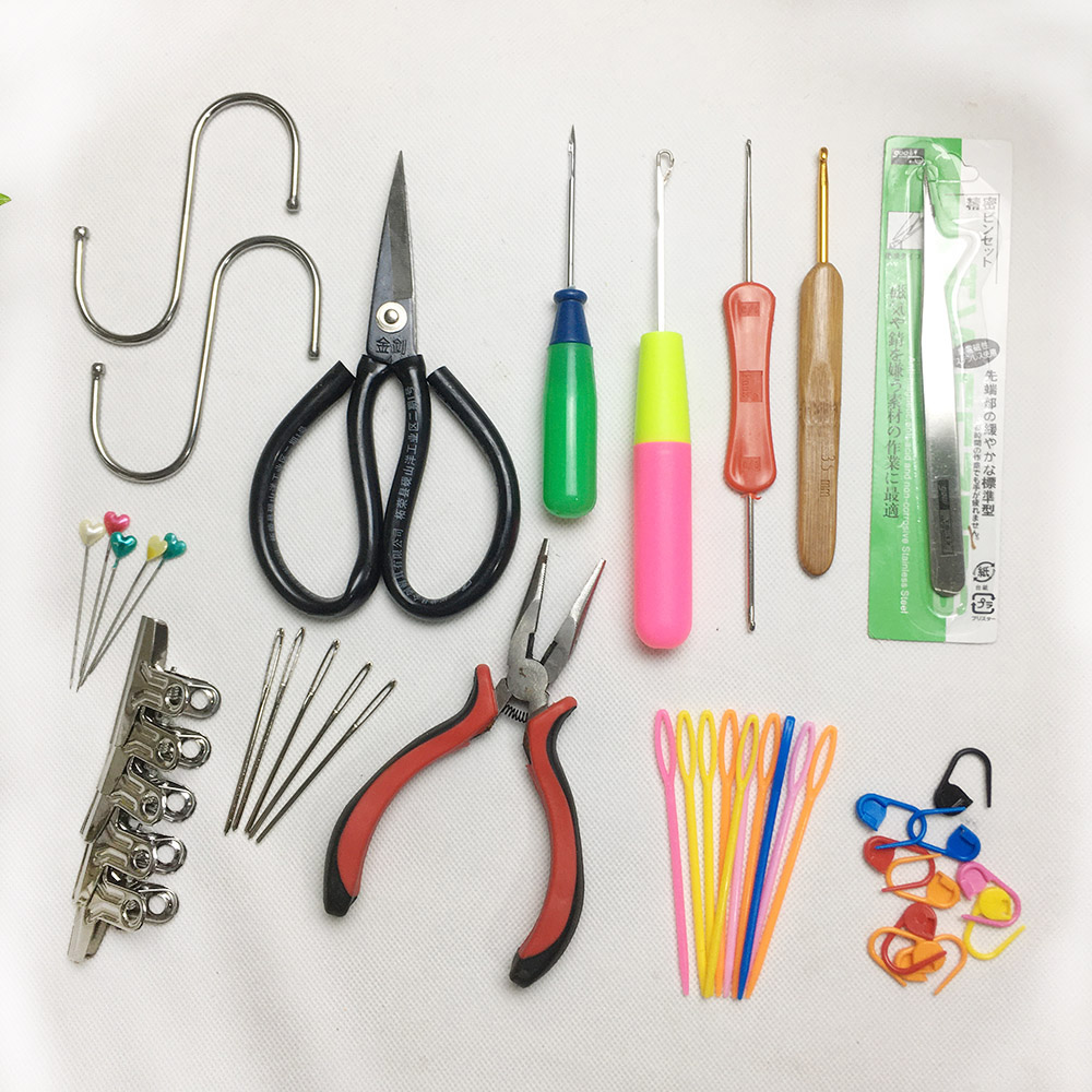 手工diy绳编塑料针Macrame