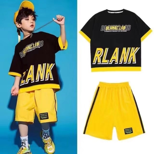 夏季新款儿童蓝球服套装男童运动服速干衣中大童短袖短裤两件套