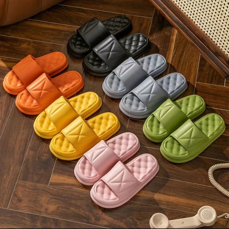 韩版拖鞋女夏季踩屎感eva室内不臭脚防滑浴室洗澡居家凉拖男外穿