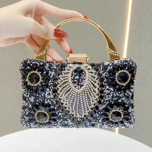 MissingYou镶钻晚宴包闪亮宴会手拿包名媛礼服晚装 包