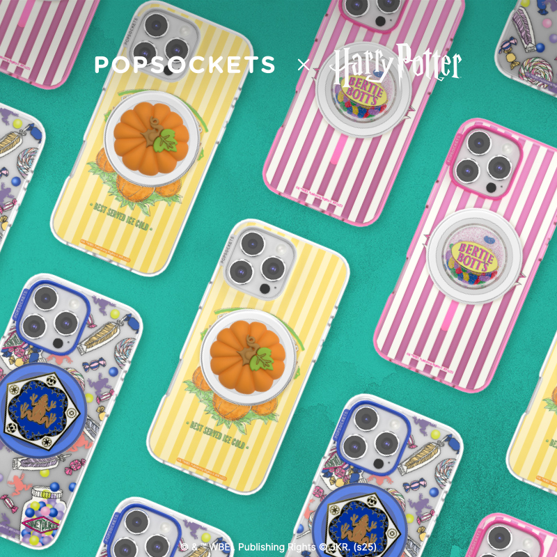 【哈利波特·魔法糖果手机壳】PopSockets x HARRY POTTER联名泡泡骚磁吸防摔手机壳适用苹果iPhone 万圣节
