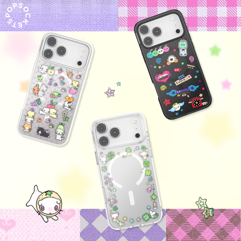【小小篇章·手机壳】PopSockets 灵感家系列磁吸气囊支架防摔手机壳适用苹果iPhone17/16/15 动物精灵 可爱